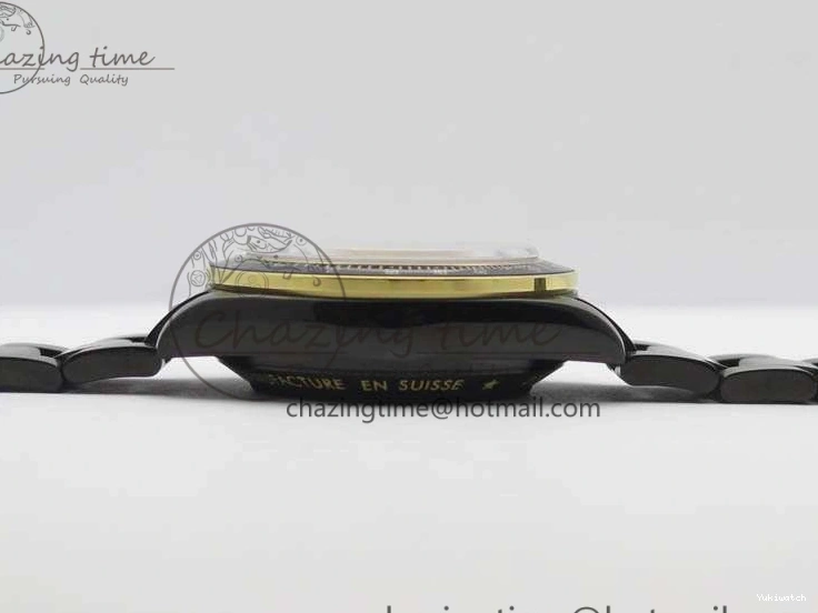 Bracelet Kravitz Daytona Black YG Best Maker On DLC DLC BP Dial Strap) A4130 Edition (Free Leather 0121